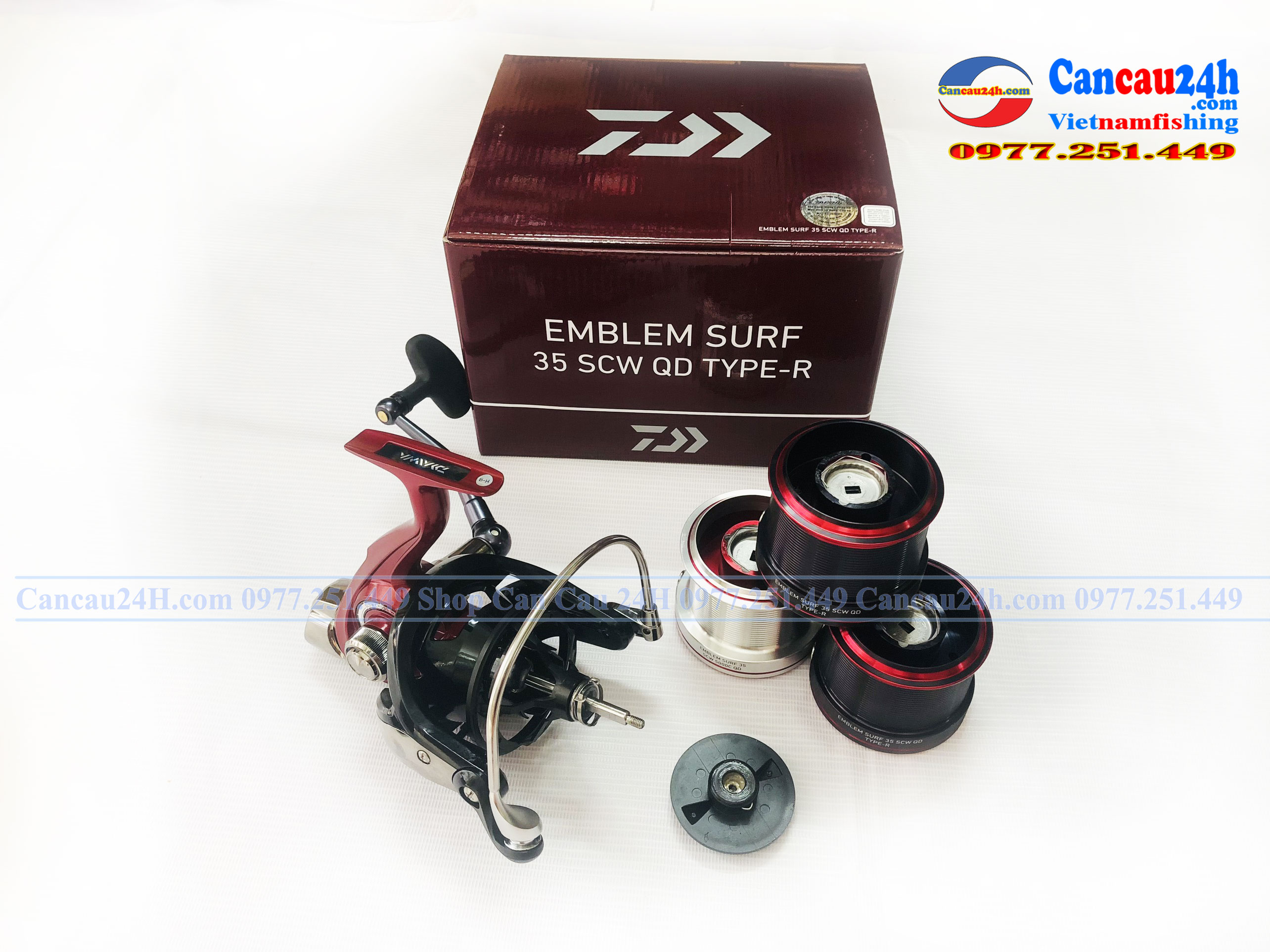 DAIWA - 【セール】EMBLEM SURF 35 SCW QD TYPE-R DAIWA Big Pit Reel 23 EMBLEM SURF 35 SCW QD TYPE-R | Maguro